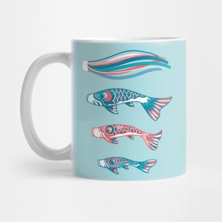 The Japanese spring koinobori Mug